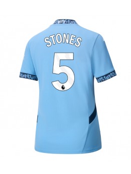 Billige Manchester City John Stones #5 Hjemmedrakt Dame 2024-25 Kortermet